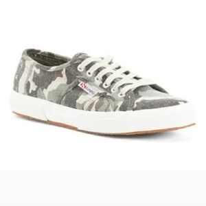 Superga camo sneakers